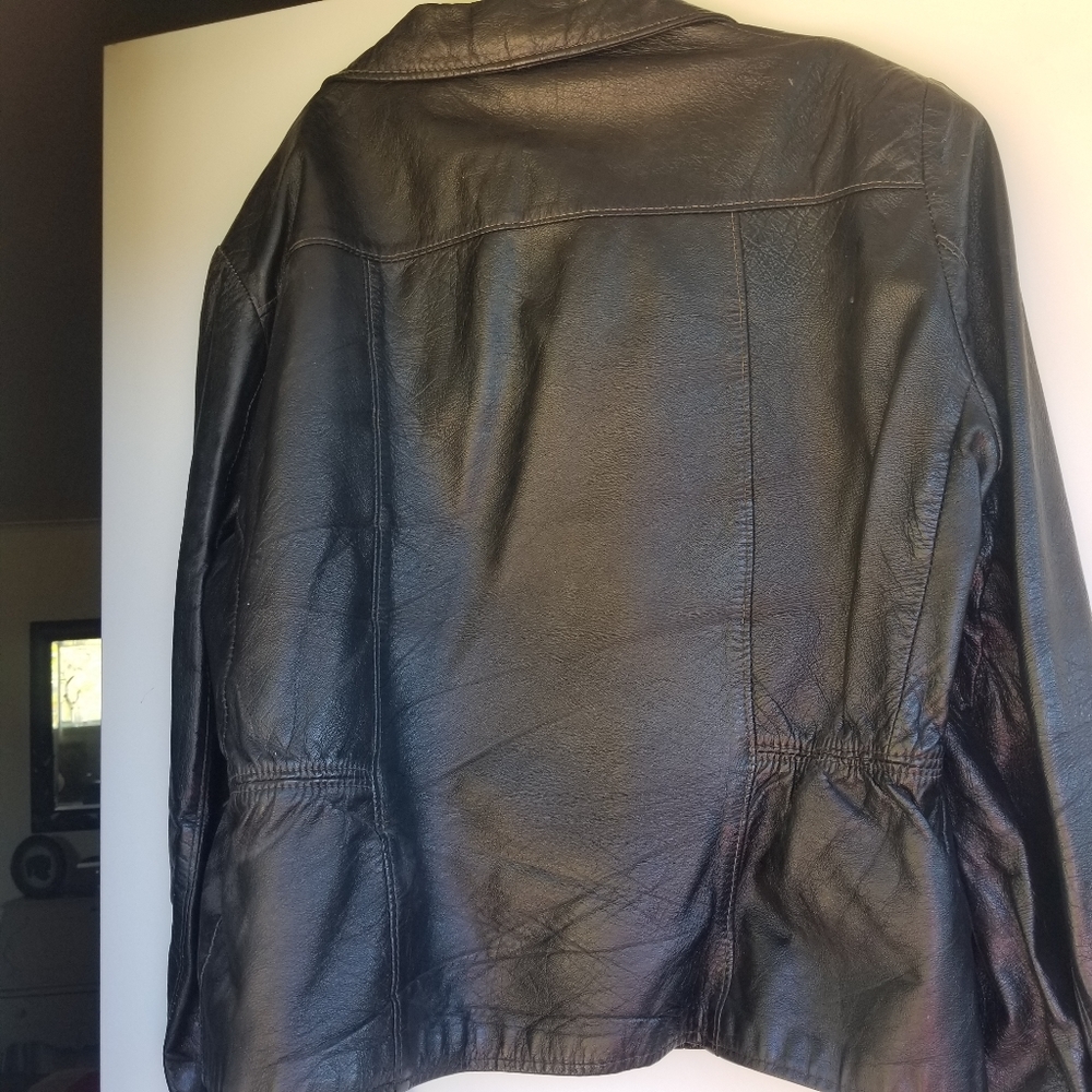 Vintage Reed Men's Leather Jacket - Picture 2 of 3